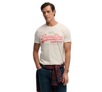 T-shirt Superdry Vl Classic Blanc M