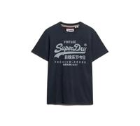 Superdry Vl Classic Short Sleeve T-shirt Bleu M Homme