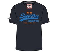 Superdry Vintage Logo Classic Short Sleeve T-shirt Bleu S Homme