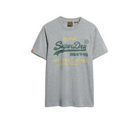 Superdry Classic Relaxed Fit Short Sleeve T-shirt Gris S Homme