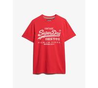 Superdry Vl Classic Short Sleeve T-shirt Rouge S Homme