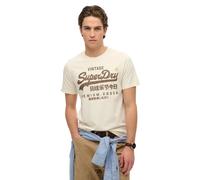 Tee Shirt Superdry Vl Workwear Relaxed - Blanc S