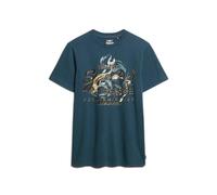 T-shirt Superdry Vl Tokyo Relaxed Bleu S