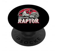 T-Shirt T-Rex Dinosaure Beware of The Tiny Raptor Chicken PopSockets PopGrip Adhésif