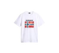 T-Shirt T-Shirt Napapijri Homme Coton Blanc
