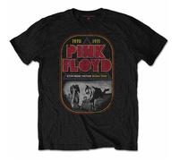 T-shirt T-Shirt Pink Floyd Atom Heart Mother Tour Unisex Noir S