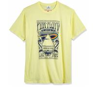 T-Shirt Pink Floyd Carnegie Hall Poster Unisex Jaune