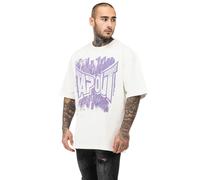 Tapout T-shirt CF pour homme Blanc/Violet Taille L