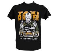 T Shirt Taxi Driver Homme Enfant Robert De NIRO Tee Shirt Film Culte Annee 80, Homme - M