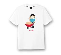 T-shirt Tealer Randy Ball Blanc S