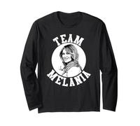 T-Shirt Team Melania Trump - I Really Do Care Manche Longue