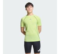 T-SHIRT TECH APPAREL CLIMACOOL Frozen Lemon / Reflective Silver 9-10A