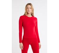 T-shirt technique avec patch "ski" - Wifa - L - Red - Femme - Etam