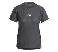 Adidas T-shirt Ultimate Running Engineered Climacool+ manches courtes Noir L Femme