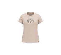 T shirt technique femme oldo ride 365 performance wool 130 beige