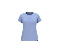 T shirt technique femme oldo ride 365 performance wool 130 bleu clair