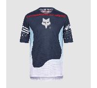 T-Shirt Technique Fox Racing Flexair Elevated Midnight Pour Vélo Mtb
