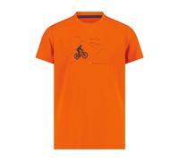 T-shirt technique imprimé enfant CMP Orange 16 ans