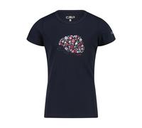 CMP - Girl's T-Shirt Piquet Print - T-shirt technique - 176 - b blue