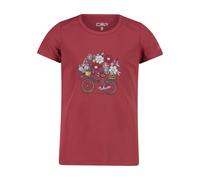 CMP - Girl's T-Shirt Piquet Print - T-shirt technique - 116 - peony