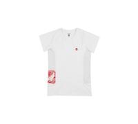 T shirt technique lagoped teetrek blanc rose femme