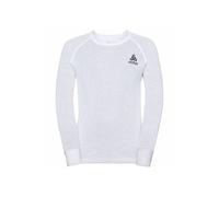 T-shirt technique manches longues ODLO Active Warm Eco (blanc) Enfant 104 cm
