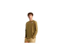 T shirt technique manches longues the north face shadow kaki homme