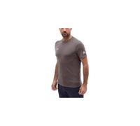 T shirt technique millet fusion marron homme