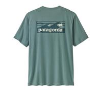 T-shirt technique Patagonia Cap Cool Daily Boardshort Logo Bleu S