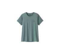 Patagonia – T-shirt de randonnée femme W's Cap Cool Daily Shirt – Boardshort Logo – Blue Sage S