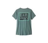 Patagonia – T-shirt femme Cap Cool Daily Mother Rays Blue Sage / Light Blue Sage X-Dye L