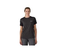 T-Shirt technique PATAGONIA W's Cap Cool Merino Blend Graphic Shirt (Heritage Header: Black) Femme XL
