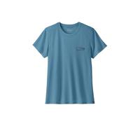 T-shirt technique PATAGONIA W's Cap Cool Trail Shirt - Stratapeaks (Shore Blue) Femme M