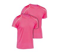 T-Shirt Technique pour Homme, Sport, Manches Courtes, Mesh | Vêtements de Sport d'été Respirants à séchage Rapide | Idéal pour la Salle de Sport, l'entraînement, Les Loisirs et Le Fitness