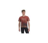 Sportful Flow Giara Short Sleeve T-shirt Rouge S Homme Cayenna Red / Mud