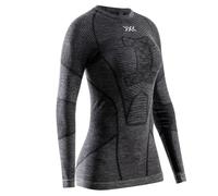 X-Bionic - Symbio Merino Shirt LS - Sous-vêtement mérinos femme Rhino Grey - XS