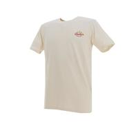 Teddy Smith T- Laundry MC T-Shirt, Blanc cassé, L Homme