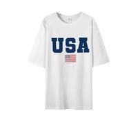 T-shirt tendance pour homme pour le quotidien, les loisirs, les graphiques élégants pour les activités de plein air, Blanc., M