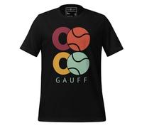 T-shirt | Tennis Coco Gauff | Tennis Cori Gauff, noir, Taille XL