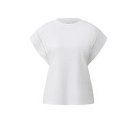 T-shirt texturÃ© Ã Ã©paules tombantes femme COMMA Blanc 32