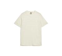 T-shirt texturÃ© en coton bio Superdry Vintage Blanc XL