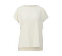 T-shirt texturÃ© relaxed Fit avec col bateau femme s.Oliver Beige 54