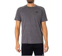 T-shirt Under Armour Tech Textured manche courte marron gris - S