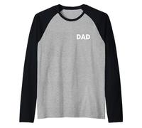 T-Shirt « That Says Dad » - Un Design Qui Dit Papa Manche Raglan