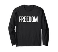 T-Shirt « That Says Freedom » - Un Design Qui Dit la liberté Manche Longue