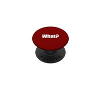 T-Shirt « That Says What » - Un Design Qui Dit Quoi PopSockets PopGrip Adhésif