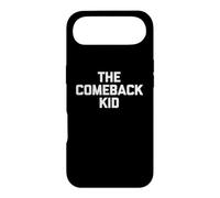 T-Shirt The Comeback Kid avec Dicton drôle Sarcastique Fantaisie Cool Coque pour iPhone Air