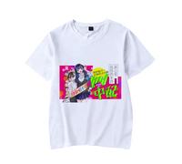 T-shirt The Dangers In My Heart 2024 Anime Kyotaro Ichikawa T-shirt col rond à manches courtes imprimé 3D Yamada Anna T-shirt unisexe T-shirt à manches courtes pour adultes et enfants, Type 3, XL