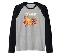 T-Shirt « The Dynamic Duo Peanut Butter Jelly » Mignon et Amusant Manche Raglan