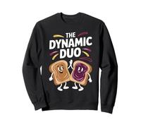 T-Shirt « The Dynamic Duo Peanut Butter Jelly » Mignon et Amusant Sweatshirt